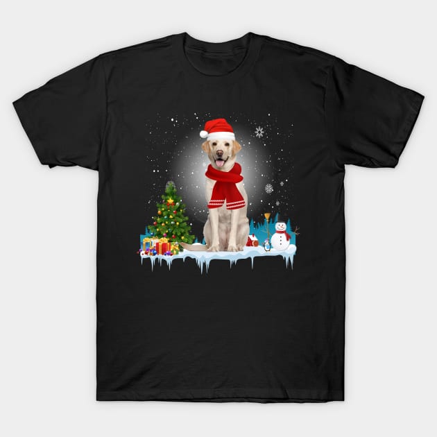 Funny labrador Retrieve Christmas T-shirt T-Shirt by CoolTees